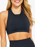 Created Booty Conturing Crop Yoga Shorts and Hollow Back Top